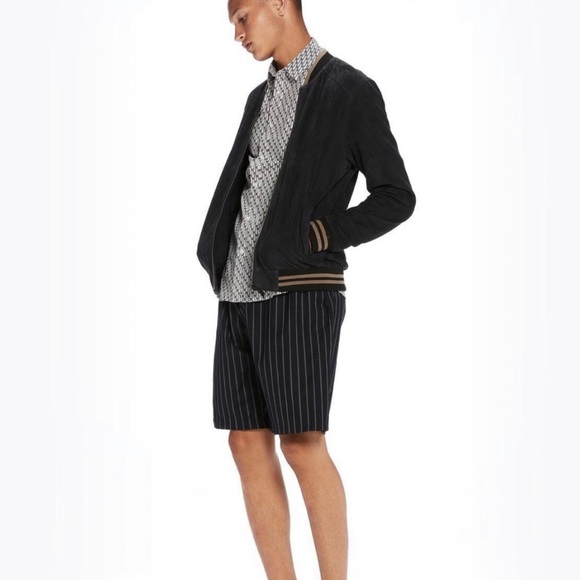 NWT Scotch and Soda Suede Leather Jacket - Picture 2 of 3